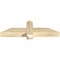 Ekena Millwork Eugene Rough Sawn Timber Gable Bracket, Douglas Fir, 36"W x 10"H x 4"D x 4"F, 7/12 Pitch GBW036X10X0404EUG00RDF - alternate 4